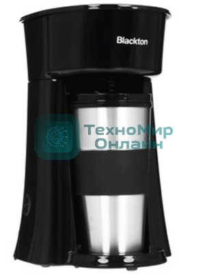 Кофеварка капельная Blackton Bt CM1114 черный/стальной, исп. кофе - молотый, 0,36 л, 650 Вт