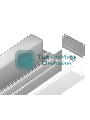 Алюминиевый профиль Ambrella light GP4050AL серебро 2000*51.27*34