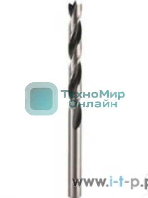 Буры,сверла,долото Makita D-07060 Сверло д\дерева, 7х80х110мм,хв-цилиндр,острие центрирующее