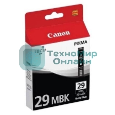 Картридж струйный Canon PGI-29MBK (4868B001) черный (36 мл) для Canon Pixma Pro 1
