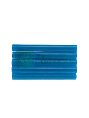 Клеевые стержни Rexant, Ø11 мм, 100 мм, синие, 6 шт., блистер