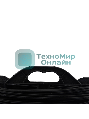 Удлинитель-шнур на рамке PROconnect ПВС 2х0.75, 10 м, б/з, 6 А, 1300 Вт, IP20, черный (Сделано в России)