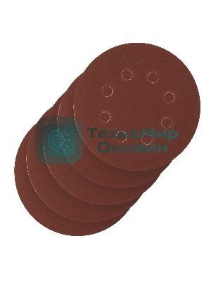 Круг абразивный Сибртех на ворсовой подложке под 