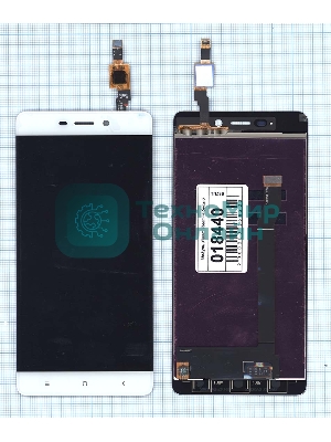 Дисплей для Xiaomi Redmi 4 белый
