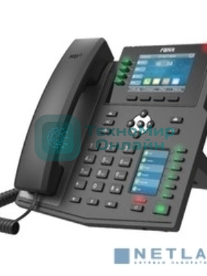 Телефон IP Fanvil X5U 16 линий, цветной экран 3.5