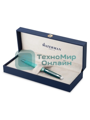 Ручка шариковая Waterman Hemisphere Colour Blocking (2190125) Green CT, M, синие чернила, подарочная коробка