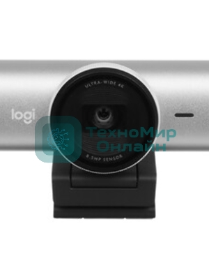 Веб-камера Logitech MX Brio 705 3840x2160, 30 кадр/с, USB Type-C, микрофон (2 шт, шумоподавление), автофокус, HDR, крепление на мониторе, графитовый