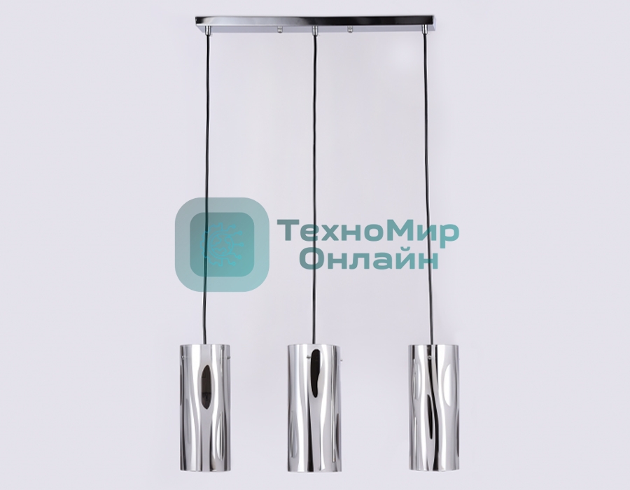 Светильник Ambrella light TR3590/3 CH/SM хром/дымчатый E27/3 max 40W 530*100*900