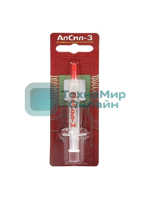 Термопаста Noname АлСил-3 1,5 гр, шприц