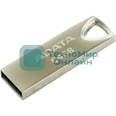 Флешка USB ADATA UV210 (AUV210-64G-RGD), 64Gb, USB 2.0, R/W 15/5, серебро