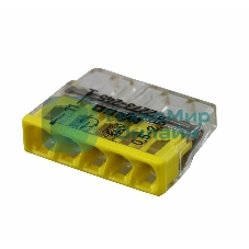 Клемма 5х(0.5-2.5мм) 5-х проводн. для распред. короб. (с контактн. пастой 