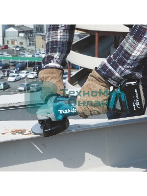 Угловая шлифовальная машина (болгарка) Makita DGA504Z ф125мм 18В LiIon 8500об/мин 2.5кг
