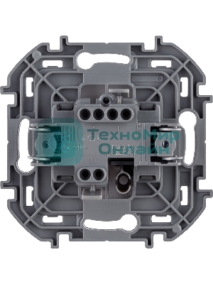 Переключатель без фиксации - кнопка, Н.О./Н.З. контакты 6A 250В белый