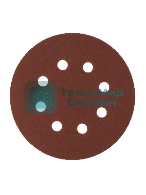 Круг абразивный Сибртех на ворсовой подложке под 