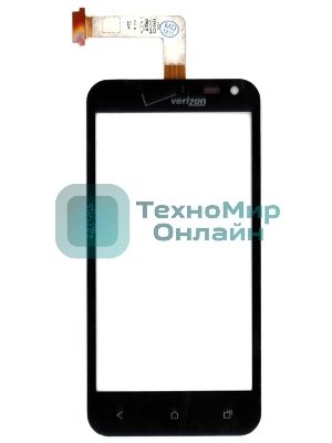 Сенсорное стекло (тачскрин) для HTC Verizon, черное
