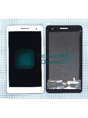 Модуль (матрица + тачскрин) для Huawei MediaPad T1 (T1-701U) белый