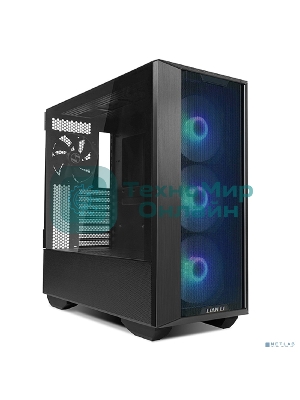 Компьютерный корпус Lian-Li Lancool III RGB черный без БП ATX 10x120мм 3x140мм 2xUSB 3.0 audio bott PSU