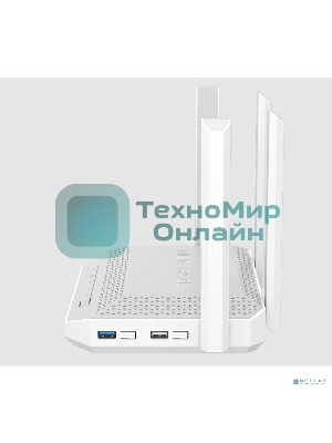 Мультигигабитный интернет-центр Netcraze Giga (NC-1012) с Mesh Wi-Fi 6 AX3000, Smart-коммутатором 1×2.5G/SFP и 4×1G, многофункциональными портами USB 3.0 и 2.0