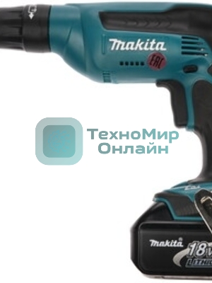 Дрель Makita DDF451RFE аккумуляторная DDF451RFE 18В,2х3Ач Li-ion,БЗП-13мм,0-300\600\1700об\м,80\40Нм,2.1кг,чем
