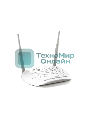 Сетевое оборудование TP-Link SOHO TD-W8961N(RU) 300 Мбит/с, 2T2R, ADSL2/ADSL+, Annex A, 4 порта 100 Мбит/с
