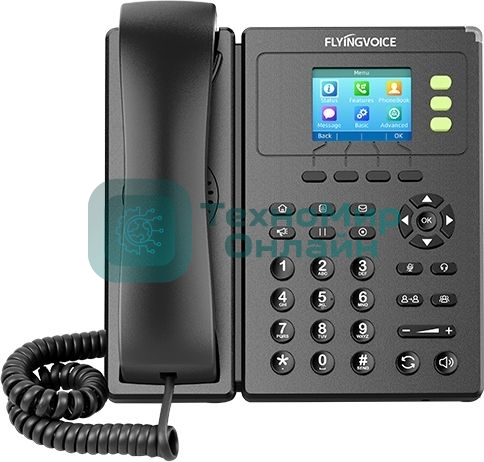 Телефон IP Flyingvoice FIP-11С черный