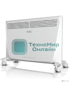 Конвектор электрический Ballu Enzo BEC/EZMR-1500 белый, 1500 Вт, 20 м2, термостат