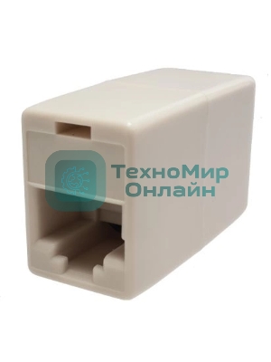 Соединитель проходной 8P8C (RJ-45) UTP Cat.5e