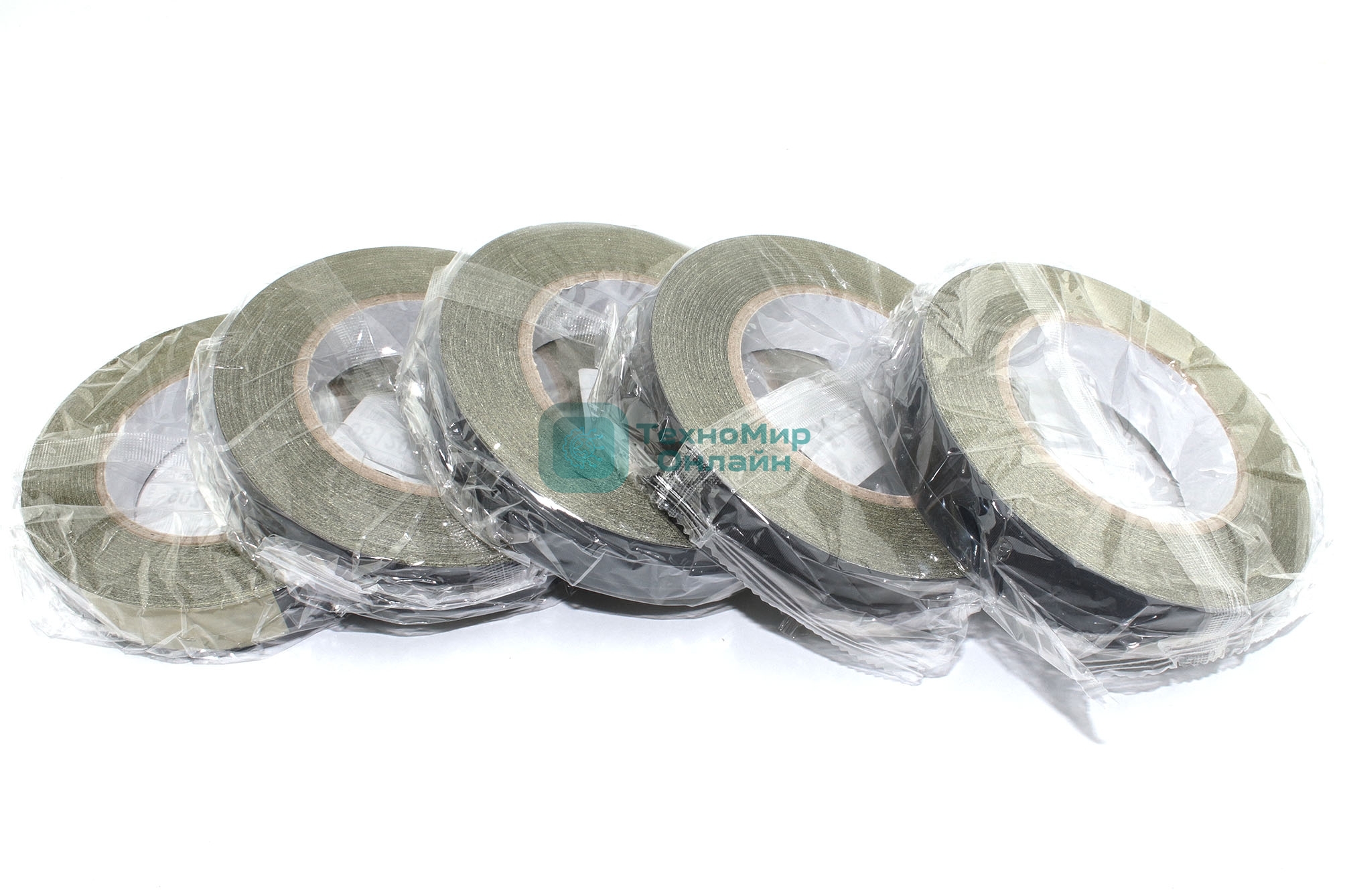 Электротехническая изоляционная ацетатная лента (тканевый скотч) 25мм, 30 м 5 шт