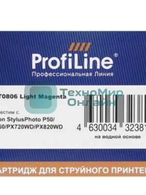 Картридж струйный ProfiLine PL-08064 для принтеров Epson StylusPhoto P50/PX660/PX720WD/PX820WD Light Magenta водн