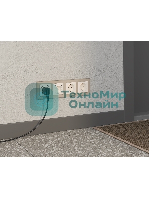 Комплект механизма электрической розетки ALFA Жемчуг 2USB A+C 20W (быстрая зарядка) с/з QUANT (AP2100, VM160) MA210010