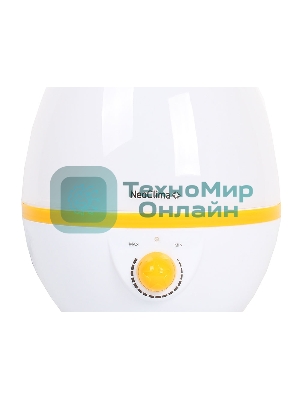 Увлажнитель воздуха Neoclima NHL-200L белый/желтый, 20 м², 2 л
