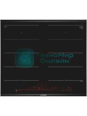 Индукционная варочная панель Bosch PXX675DV1E черный