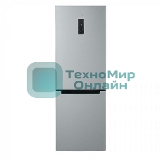 Холодильник Бирюса Б-M960NF металлик двухкамерный 240/100л морозилка снизу, No Frost