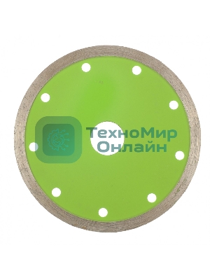 Диск алмазный Сибртех отрезной сплошной, 125 х 22,2 мм