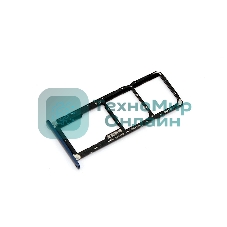 Лоток для SIM-карты Huawei Honor 8X Max синий