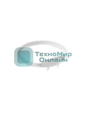 Потолочный светодиодный светильник Ambrella light FL5807/1+2 WH белый 40W 3000K/4200K/6400K D600*95 (без ПДУ)