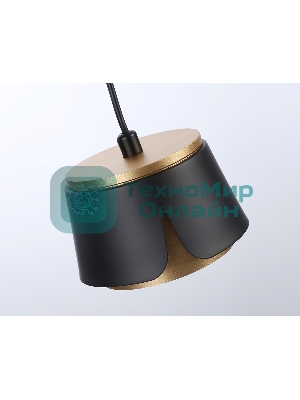Светильник Ambrella light TN71247 BK/GD черный/золото GX53 D100*1090