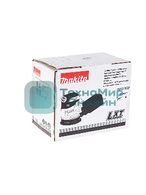 Эксцентриковая шлифовальная машина Makita DBO180Z 18В LiIon ф125мм 7000/9500/11000об/мин ампл.2.8мм 1.7кг