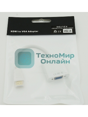 Адаптер видео HDMI (m)/VGA (f)