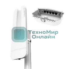 Wi-Fi точка доступа OUTDOOR RBOMNITIKPG-5HACD MIKROTIK