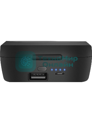 Наушники TWS Defender Twins 639 черный, внутриканальные, Bluetooth, до 4 ч