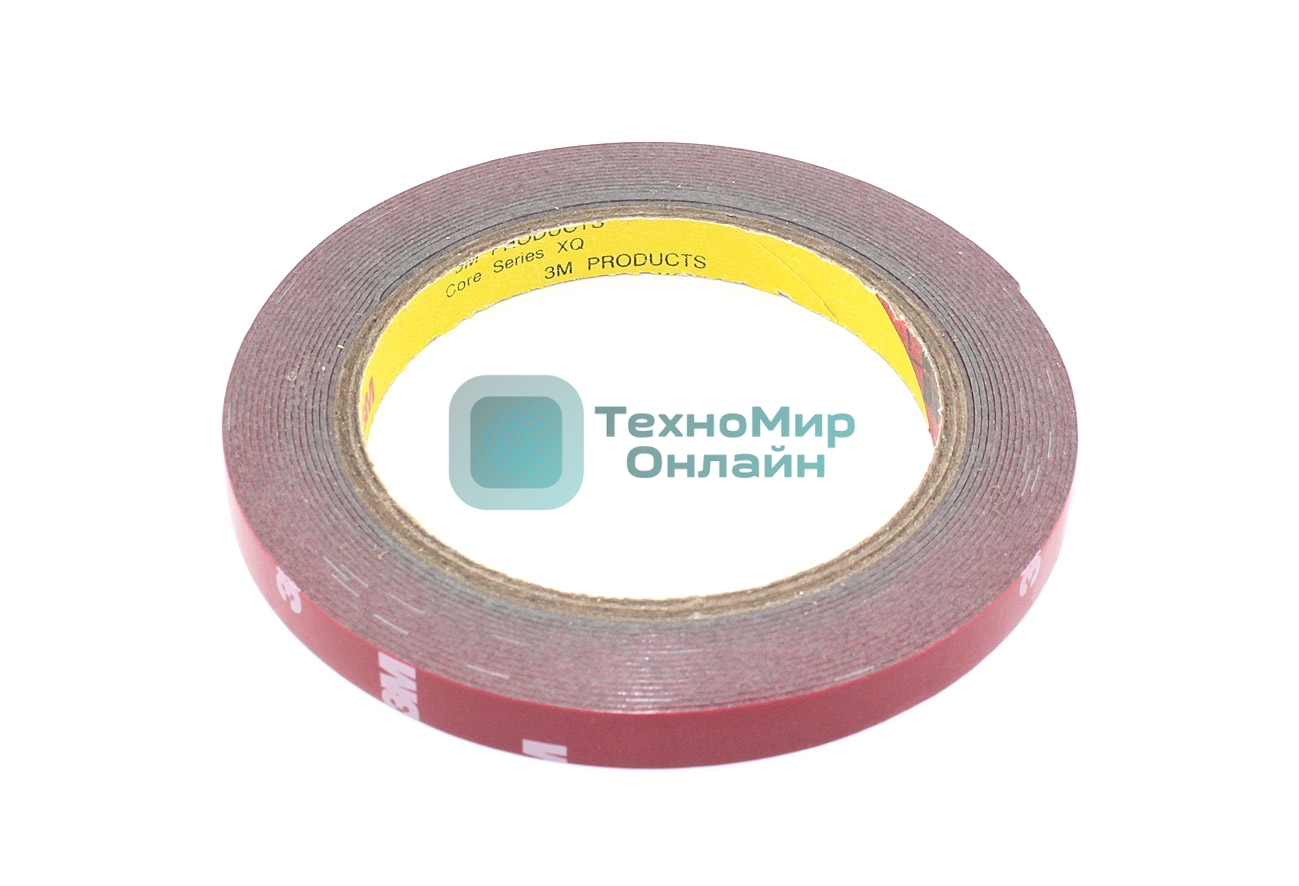 Скотч двусторонний вспененный 3M VHB 10 мм, 15 м