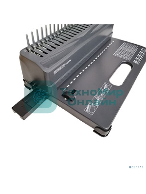 Переплетчик Office Kit B2112N A4/перф.12л.сшив/макс.450л./пластик.пруж. (4.5-51мм)