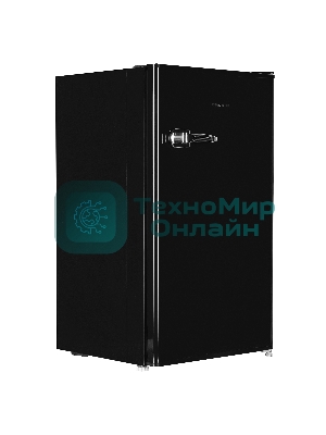 Холодильник Maunfeld MFF83RB черный однокамерный 85л