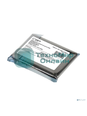 Накопитель SSD CBR Base SSD-128GB-2.5-BS24b, 128Gb, SATA III, 2.5