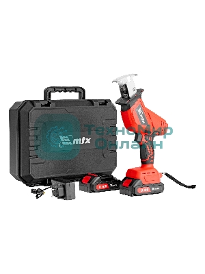Пила сабельная аккумуляторная MTX RС-80, Li-Ion, 20 В