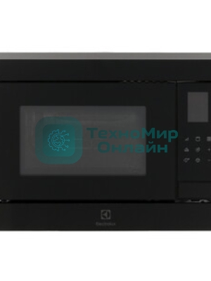Встраиваемая микроволновая печь Electrolux LMS4253TMX/с грилем, объем 25 л., высота 390 мм, черный/нерж. Сталь