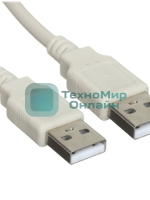 Кабель USB Rexant (шт. USB A - гн. USB A) 5 м, серый