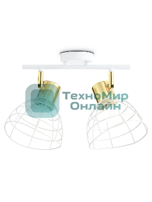Светильник Ambrella light TR8601/2 WH/GD белый/золото E27*2 max 40W 260*154*230