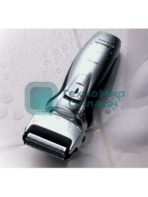 Электробритва сетчатая Panasonic ES-RW30S реж.эл.:2 питан.:аккум. серебристый